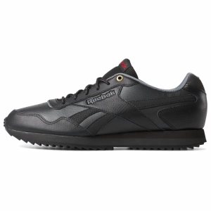 Reebok Royal Glide RPL Turnschuhe Herren - Schwarz/Tiefes Rot - DE 243-ZHS